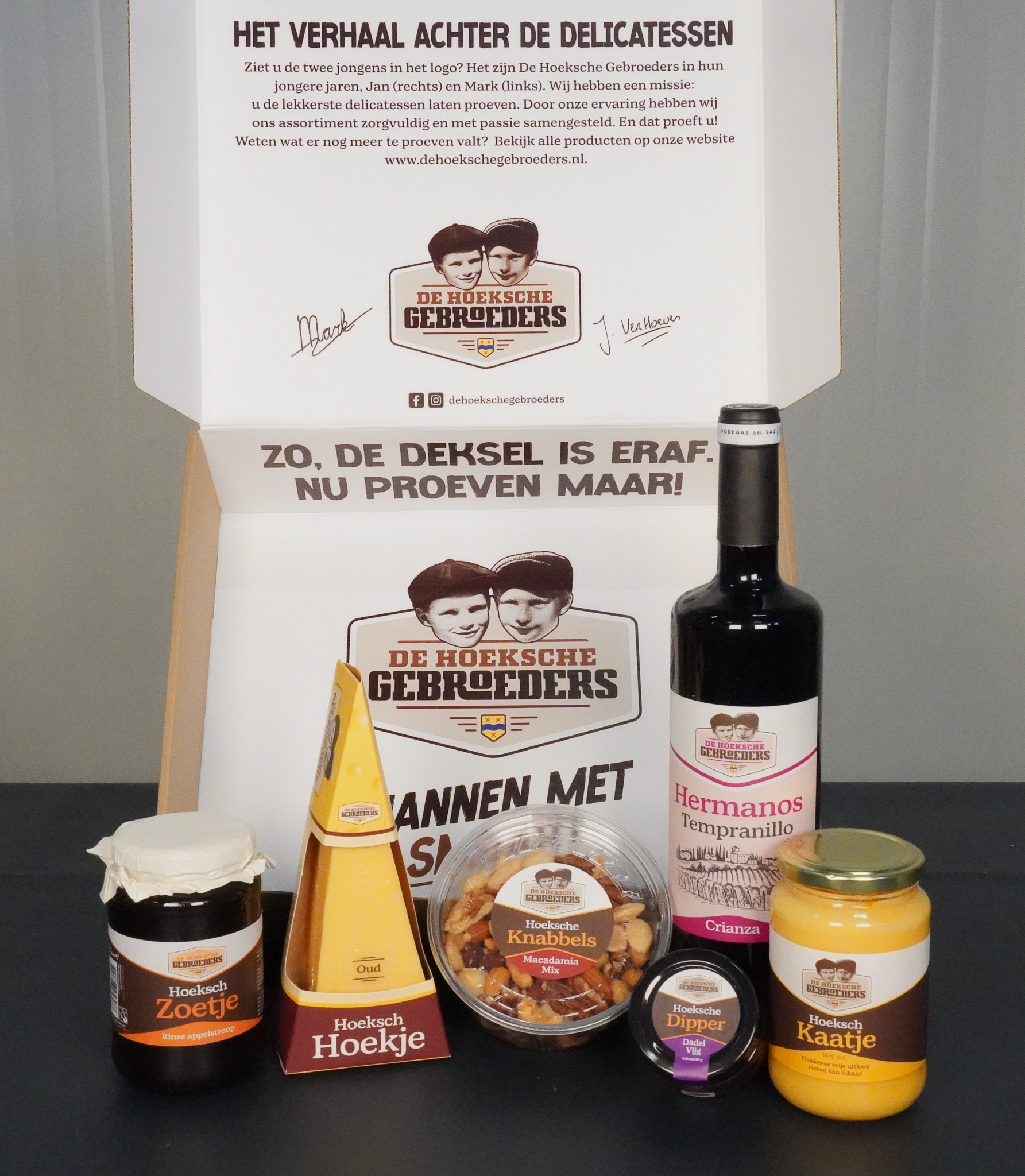 De Hoeksche Gebroeders Geschenkpakket Mijnsheerenland