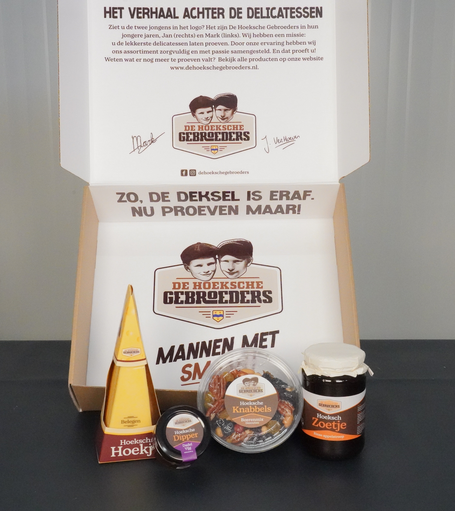 De Hoeksche Gebroeders geschenkpakket Maasdam